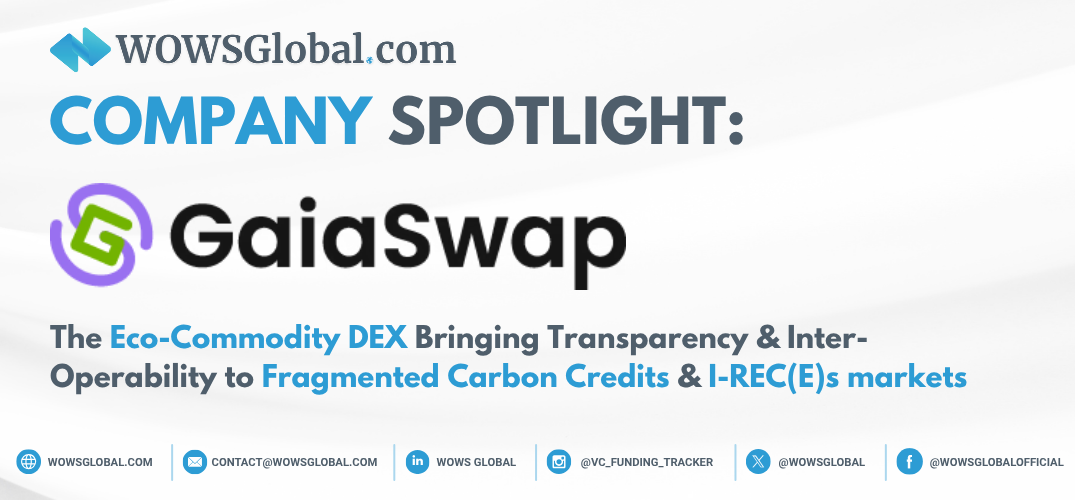 GaiaSwap: The Eco-Commodity DEX Bringing Transparency & Inter-Operability to Fragmented Carbon Credits & I-REC(E)s markets