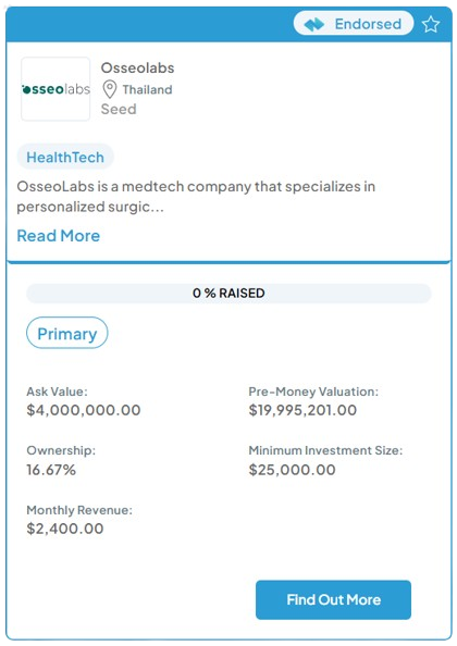 Osseolabs Listing