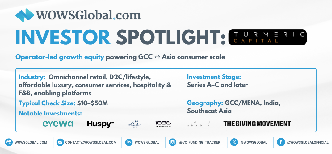 Turmeric Capital: Turning Regional Contenders into Global Consumer Champions